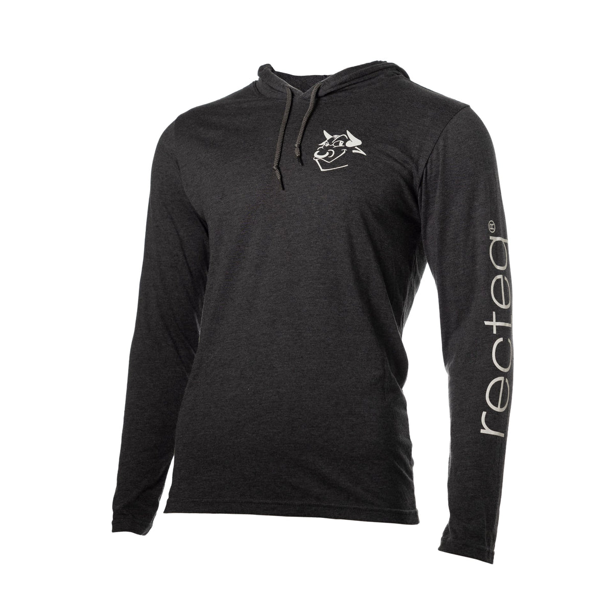 Grey T-Shirt Hoodie