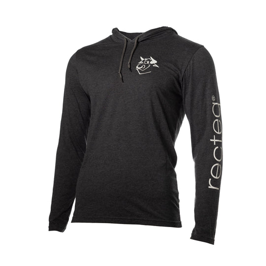 Grey T-Shirt Hoodie
