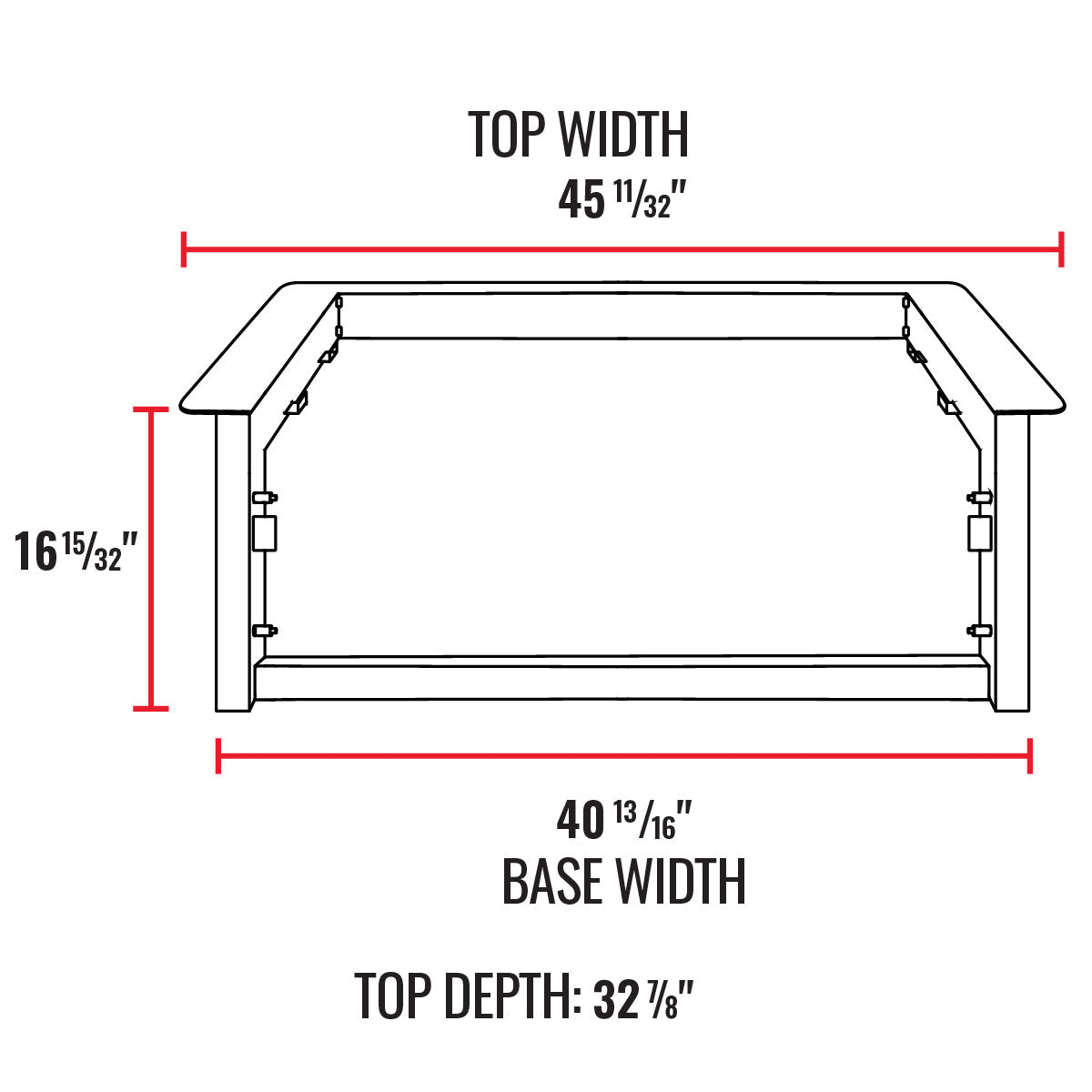 E-Series Built-In 1300 Trim Kit