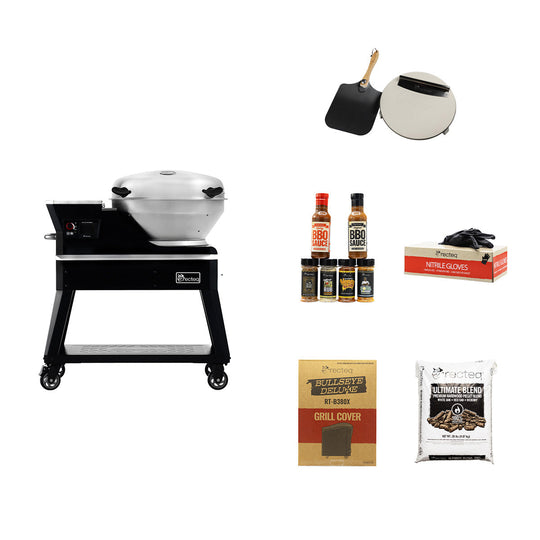 Bullseye Deluxe 380BD Pizza Stone Bundle