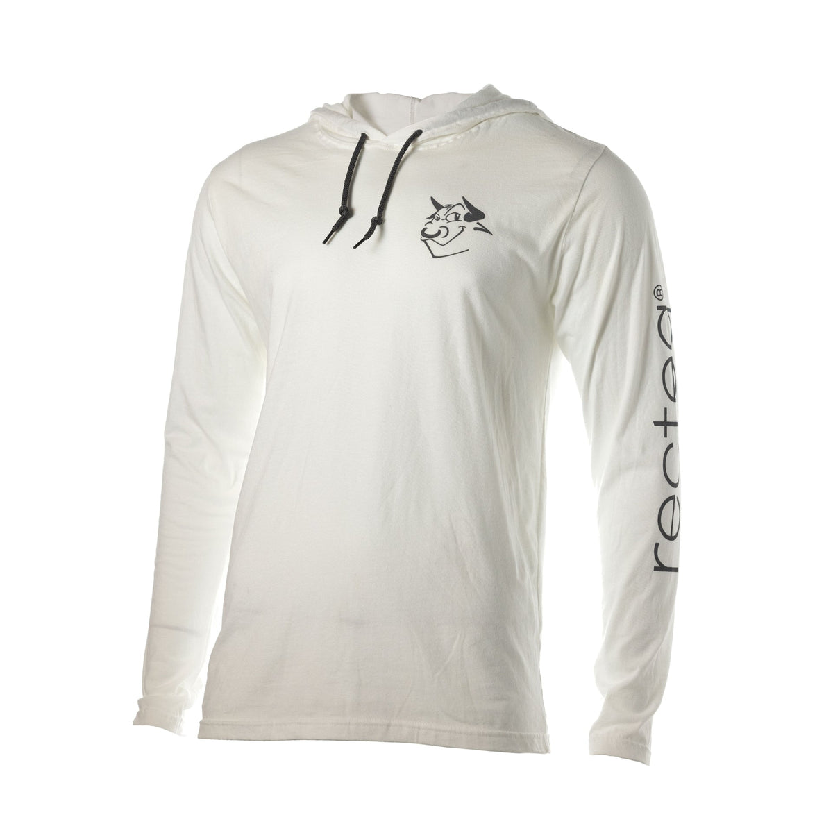 White T-Shirt Hoodie