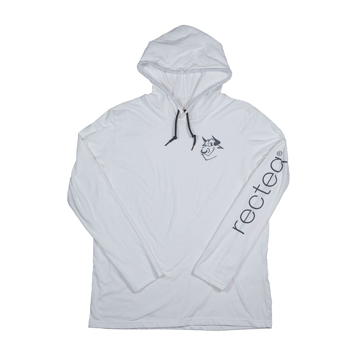 White T-Shirt Hoodie