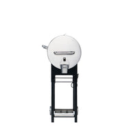 Small drip bucket side of the RT-340 wood pellet grill.